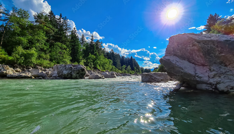 Meren Karinthië Rivier de gail