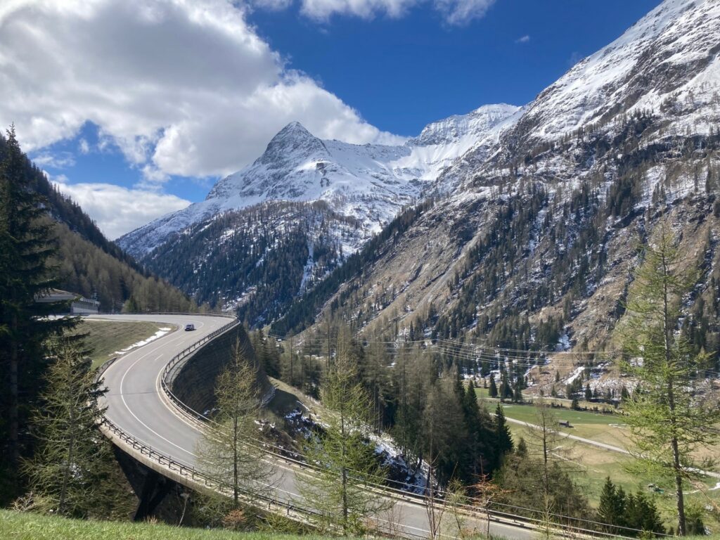 Felberntauerstrasse, de kortste route vanuit Duitsland naar Sportchalet Bergkristall