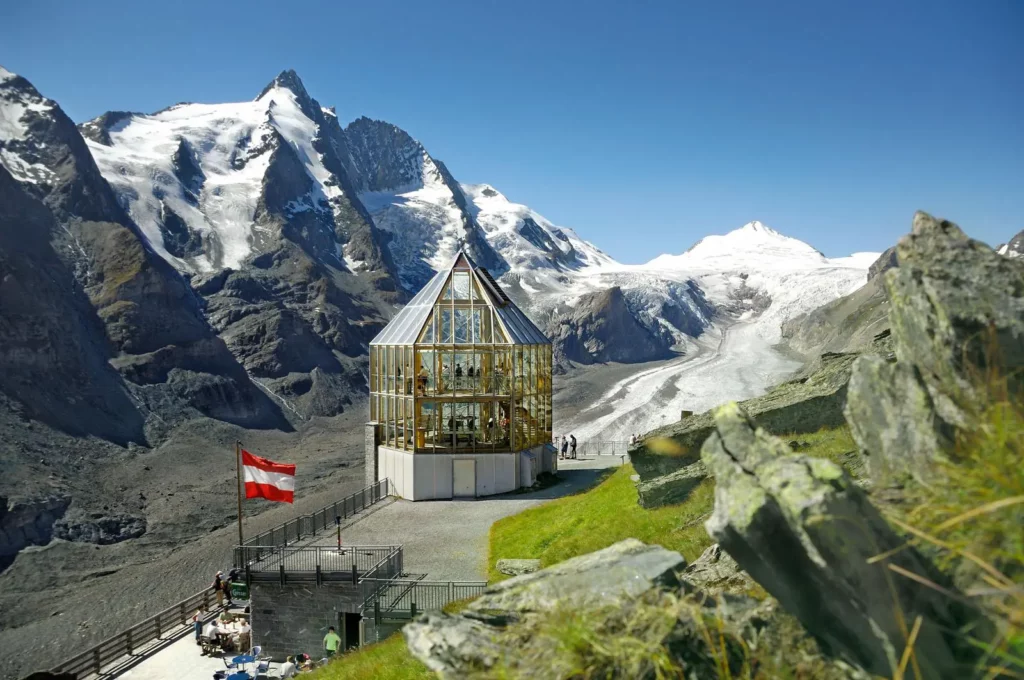 Grossglockner Alpenstrasse Hohe Tauern in mooi Karinthië